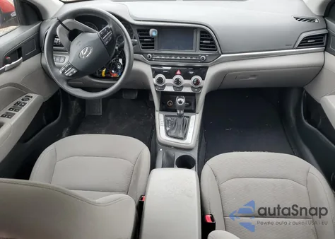 2019 Hyundai Elantra Sel from USA, damaged, VIN 5NPD84LFXKH451749